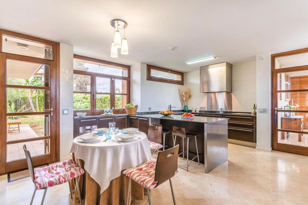 Villa De Lujo Con Piscina, Jacuzzi, Jardin Y Terraza Marratxi Экстерьер фото