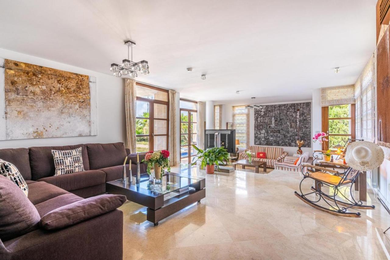 Villa De Lujo Con Piscina, Jacuzzi, Jardin Y Terraza Marratxi Экстерьер фото