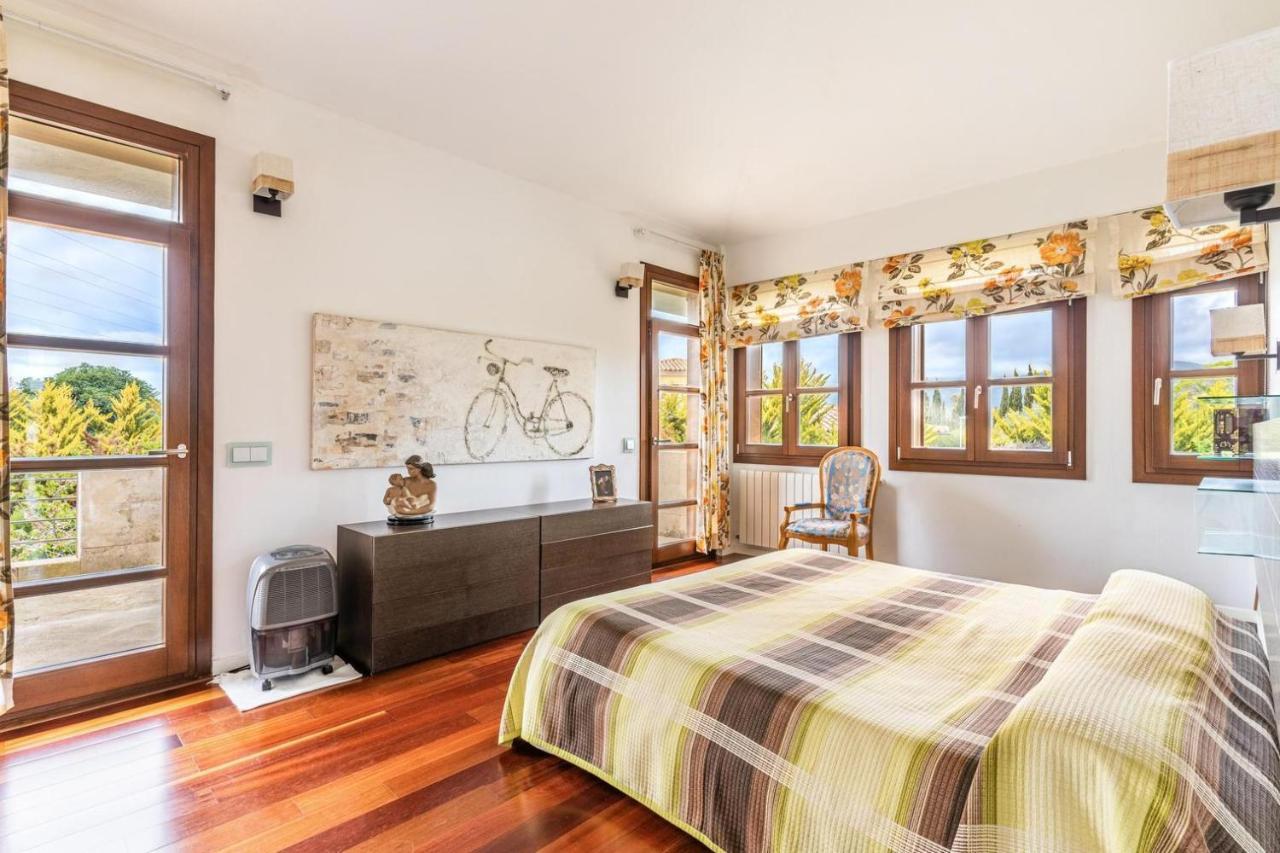 Villa De Lujo Con Piscina, Jacuzzi, Jardin Y Terraza Marratxi Экстерьер фото